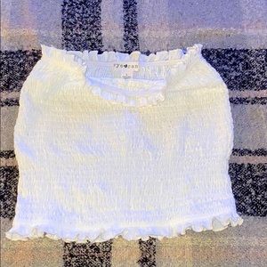 It’s a crop top size large.